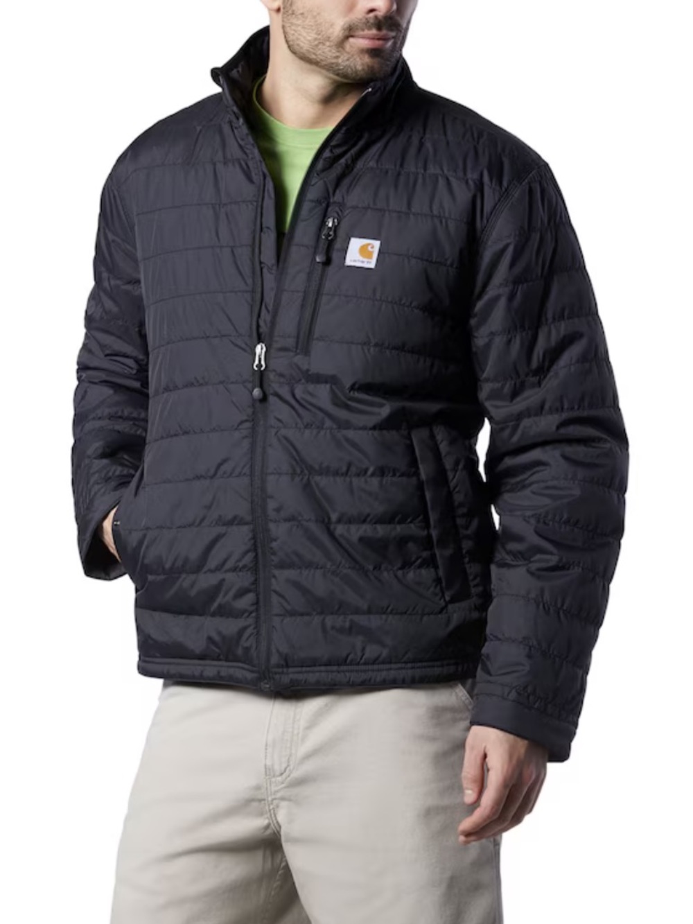 Carhartt Gilliam Relaxed Fit
Insulated Rain Defender
Jacket 102208 Size M